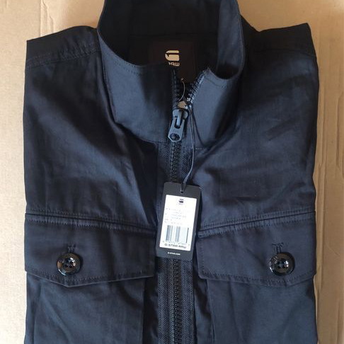 G-Star RAW Type C Utility Overshirt Jacket new, black, men's M