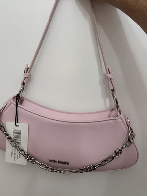 Τσάντα ώμου Steve Madden Chalk Pink καινούργια