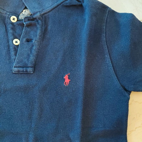 Polo T Shirt Ralph Lauren used, blue, boys 3-4 years