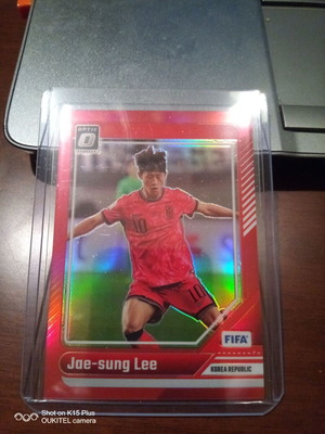 Κάρτα Panini Donruss Soccer Jae-Sung Lee Korea Republic Red Optic 2024-25 σαν καινούργιο