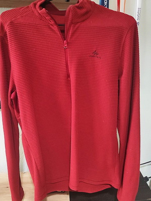 Decathlon Quechua hiking jacket used, red, size S