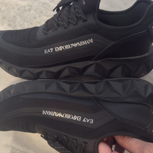 EA7 Emporio Armani Sneakers new, black, size 45