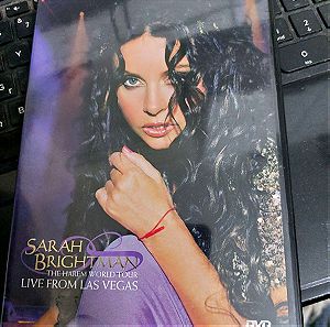 SARAH BRIGHTMAN DVD THE HAREM WORLD TOUR LIVE FROM LAS VEGAS  2 DVD