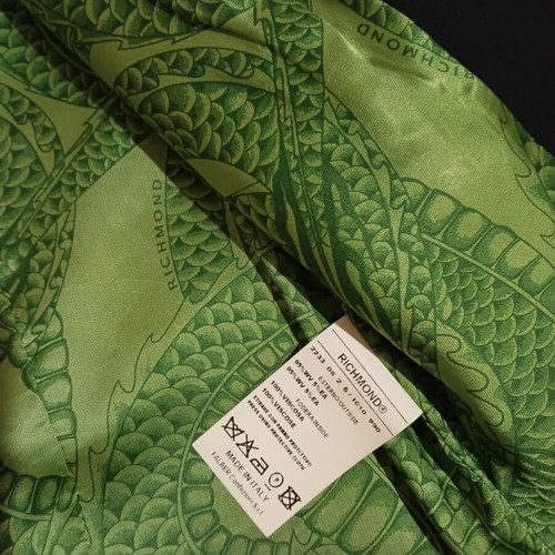 Richmond jacket like new, size 42, green and black