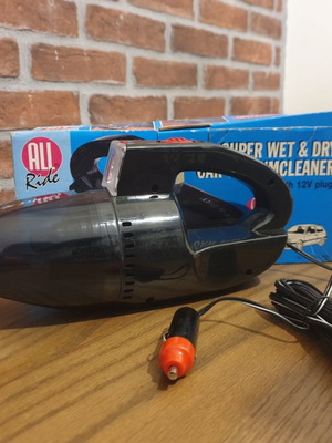 Vintage car vacuum cleaner with light used, ALL RIDE Europe