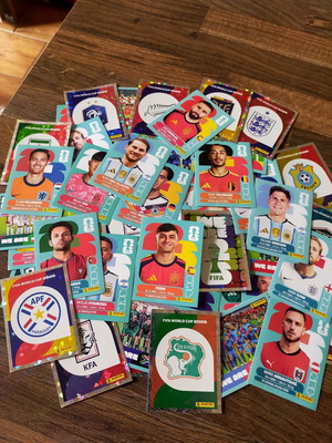 FIFA 2026 Panini αυτοκόλλητα νέα, 144 τεμάχια με Cola Camavinga