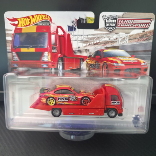 HotWheels Team Transport Pack Nissan Silvia new