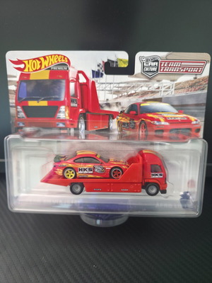 HotWheels Team Transport Pack Nissan Silvia нов