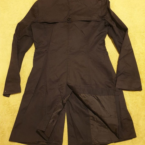 Zara women's spring trench coat size M used, black
