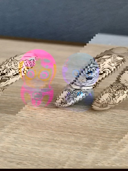 2x Flipperz Paw Patrol Παιχνίδια Φιγούρες