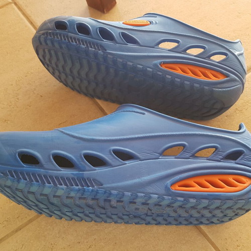 Emanuele Anatomical Clogs Like New, Blue, Size 37
