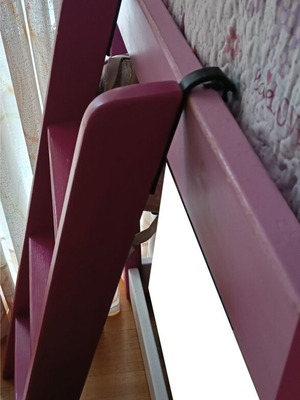Children's loft bed for girl like new