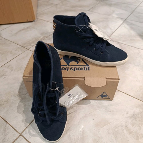 Le Coq Sportif women's shoes new, size 38, dark blue