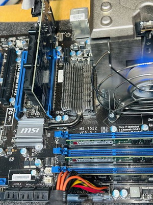 Intel i7 X980 3.4GHz Set with MSI MS-7522 and 16Gb RAM used