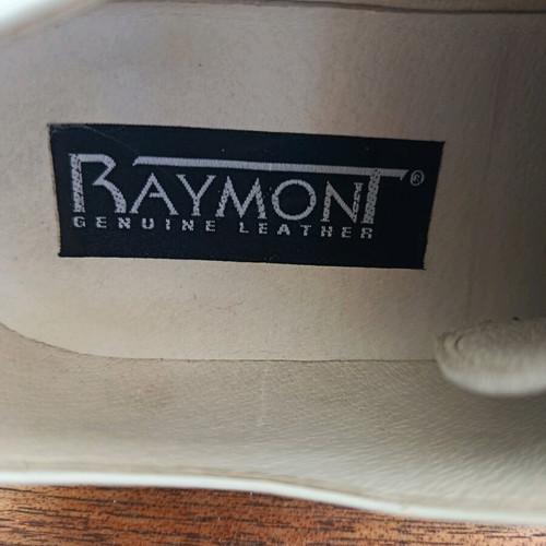 Raymont leather shoes like new, size 40, off-white