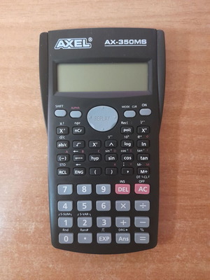 Axel AX-350MS επιστημονικό calculator μεταχειρισμένο, χρειάζεται μπαταρίες