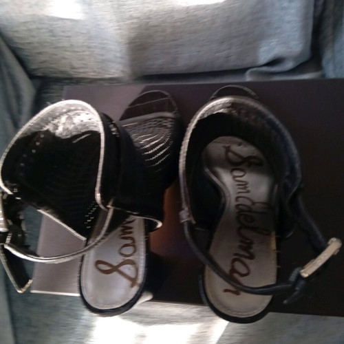 Sam Edelman leather shoe like new, black, size 37