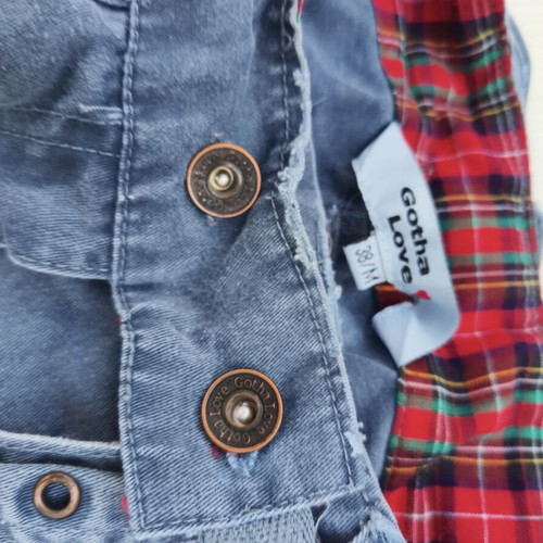 Gotha Love jeans size 38/M blue washed like new