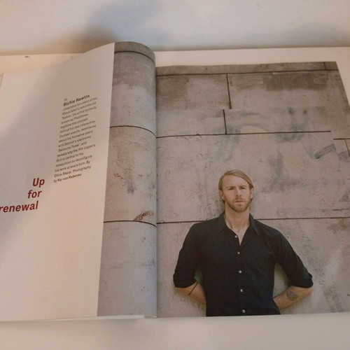 Wire Adventures In Modern Music magazine used with Richie Hawtin
