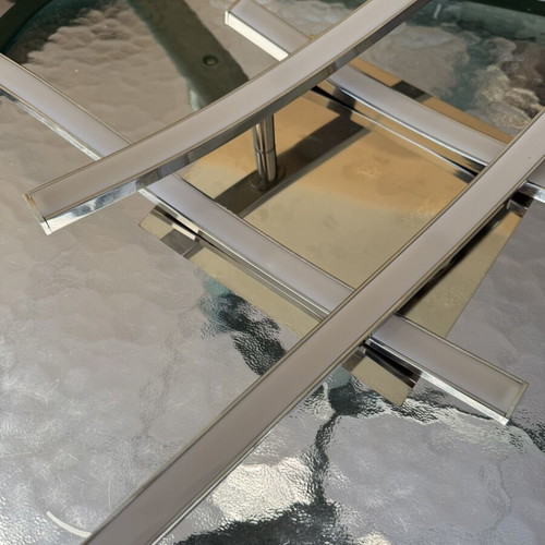 Modern LED Ceiling Light Chrome like new
