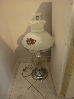 Antique table lamp from 1960, new