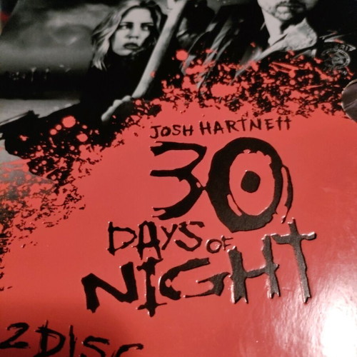 30 Days of Night double DVD like new with graphic novel and English subtitles