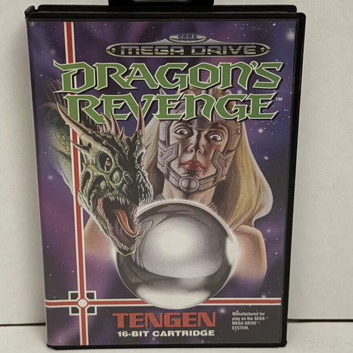 Dragon's Revenge Sega Mega Drive PAL game, Tengen CIB