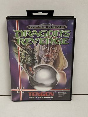 Dragon's Revenge Sega Mega Drive PAL game, Tengen CIB
