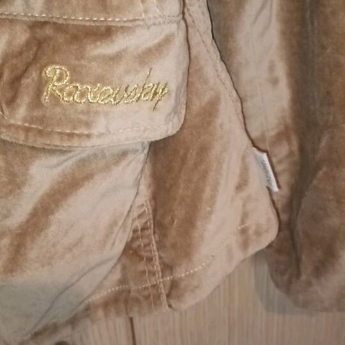Velvet jacket Mini Raxevsky for 10-year-old girl like new, beige