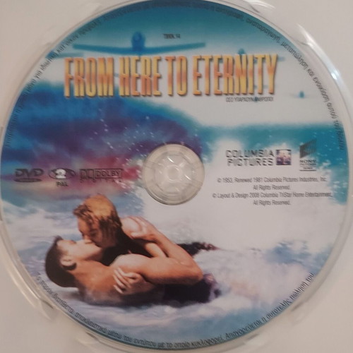 In the Name of the God, Gangs of New York, Big Chill, From Here to Eternity DVD set like new