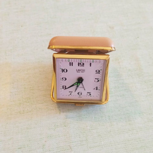 Landex Royal Craft Vintage Travel Clock from 1970s-1980s like new