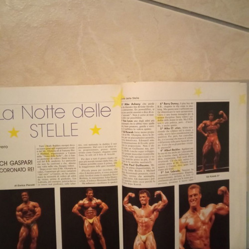 Body's Magazine N'3 bodybuilding sports magazine 1988 like new