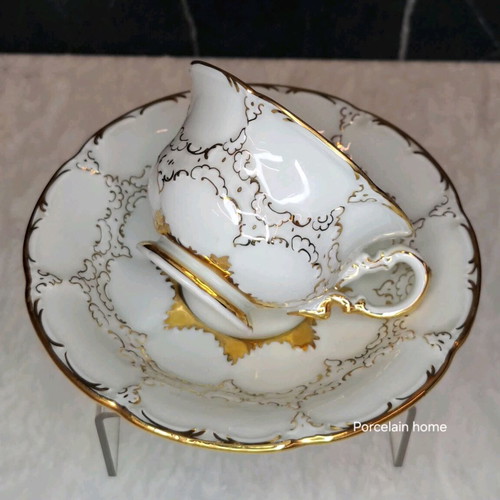 Σετ καφέ Meissen Bform νέο, πορσελάνη με χρυσό