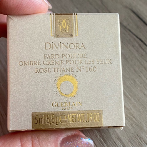 Guerlain Divinora Cream-to-Powder Eyeshadow 160 Rose Titane like new