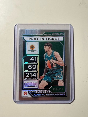 Panini Euroleague Contenders 2025-26 Juancho Hernangomez καινούργιο
