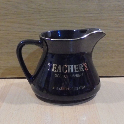 Teacher's Scotch Whisky old promotional ceramic jug used
