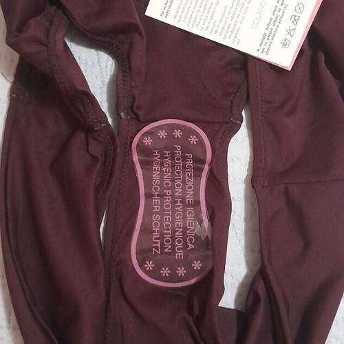 Solano women's bikini bottom new, burgundy, size XL