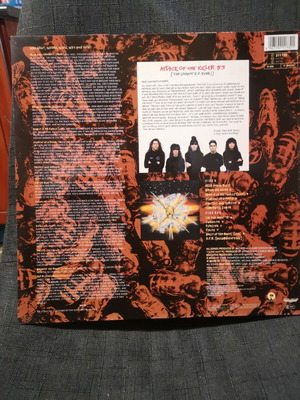 Anthrax Attack of the killer B's LP μεταχειρισμένο, metal