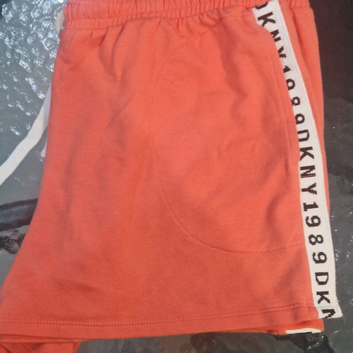 DKNY Sports Shorts used, orange-pink