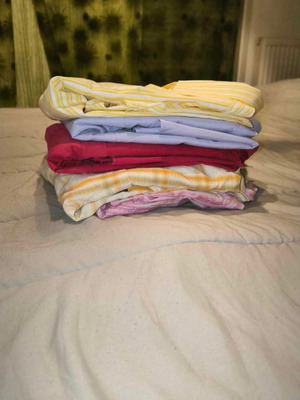 Ανδρικά επώνυμα πουκάμισα καινούργια, πακέτο 5, L/XL