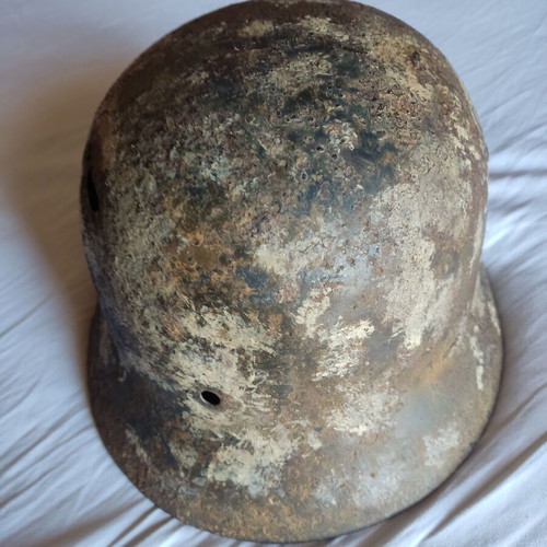 German M-35 Helmet used vintage World War II collectible