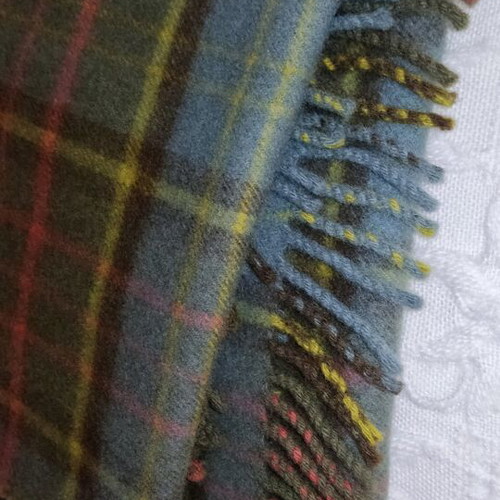 Johnston of Elgin lambswool scarf 100% lambswool like new