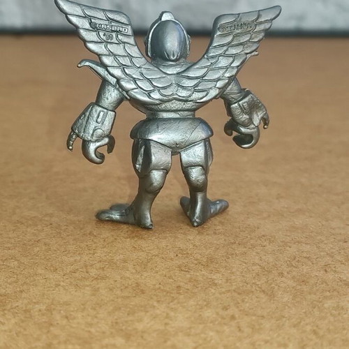 Vintage Battle Beasts Silver Teratomachos Figure Hasbro Takara 1986