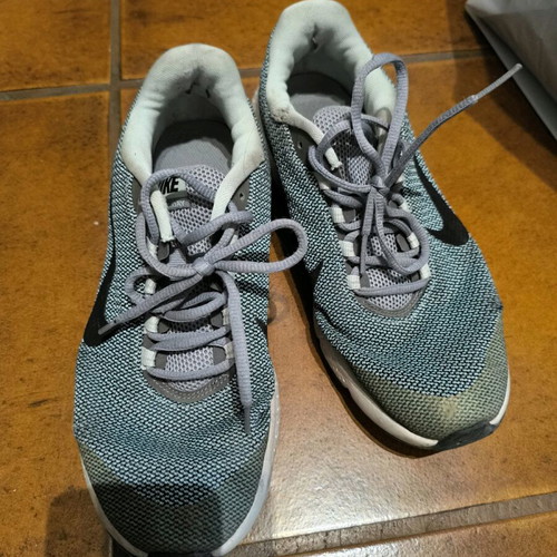 Nike athletic shoes size 40 used with wear