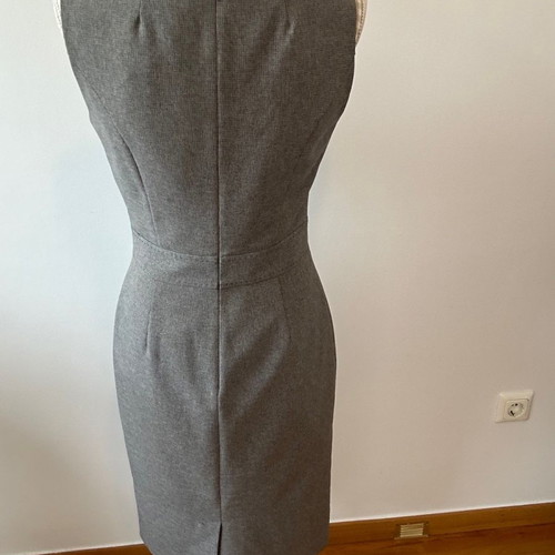 Primark London office dress size medium new, gray