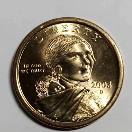 America 1 dollar 2003 D commemorative uncirculated shiny