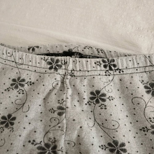 Children's cotton leggings pants used, gray, warm and comfortable