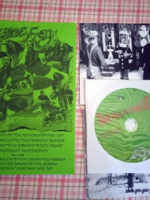 Peace Frog Fanzine #3 φάνζιν και CD σαν καινούργιο, rock
