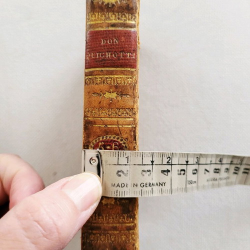 Don Quichotte antique French edition 1810, used set volumes 1,2,5,6