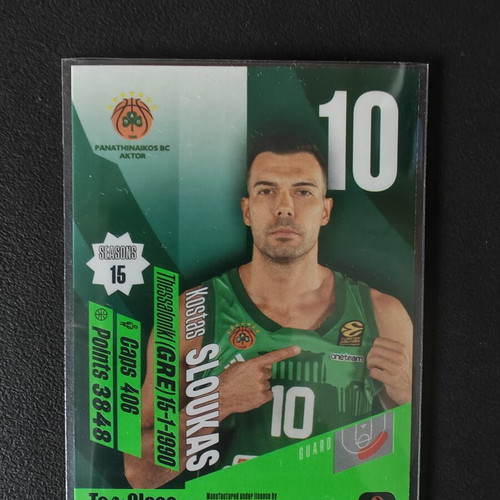 Kostas Sloukas Euroleague 2024/25 card like new